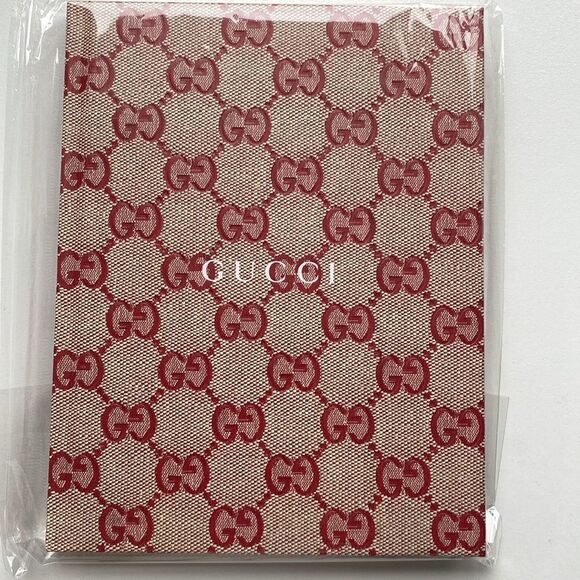Gucci GG Monogram Scrapbook Hardcover Notebook - Picture 2 of 5